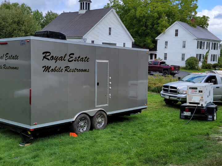 Royal Estate Mobile Restrooms. Serving Maine with our restroom trailers.